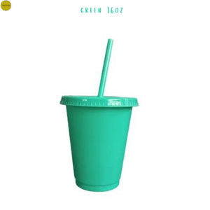 Solid Colour Cold Cup