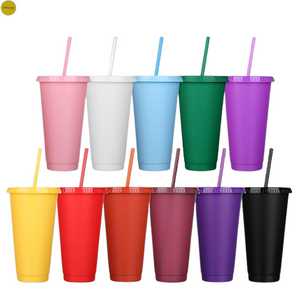 Solid Colour Cold Cup