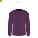 Load image into Gallery viewer, AWDis Just Hoods Adult Sweatshirt Pinks And Purples
