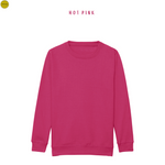 Load image into Gallery viewer, AWDis Kids Sweatshirt Purple,Reds,Pinks,Yellow And Natural
