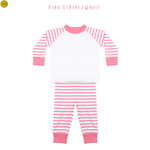 Load image into Gallery viewer, Larkwood Baby/Toddler Striped Pyjamas
