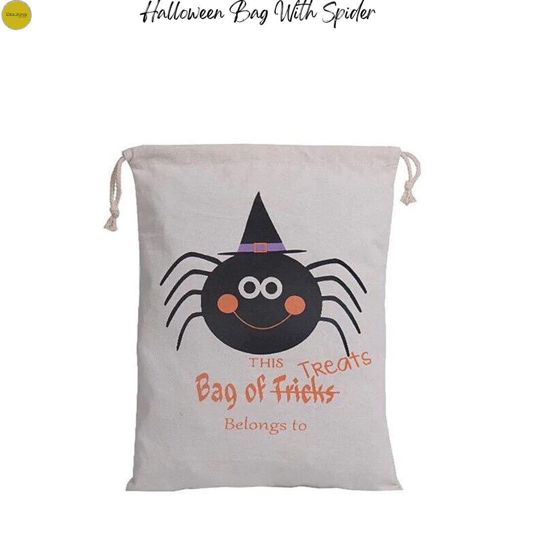 Halloween Bag With Spider