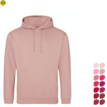 Load image into Gallery viewer, AWDis Adults Unisex College Hoodie Reds And Pinks
