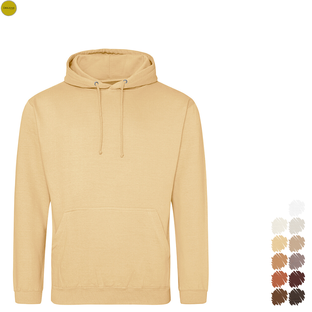 AWDis Adult Unisex College Hoodie Neutrals