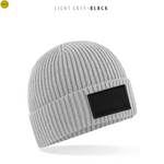 Load image into Gallery viewer, Beechfield Fashion Patch Beanie
