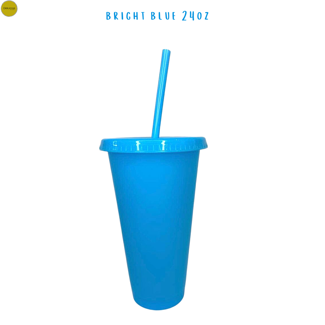 Solid Colour Cold Cup