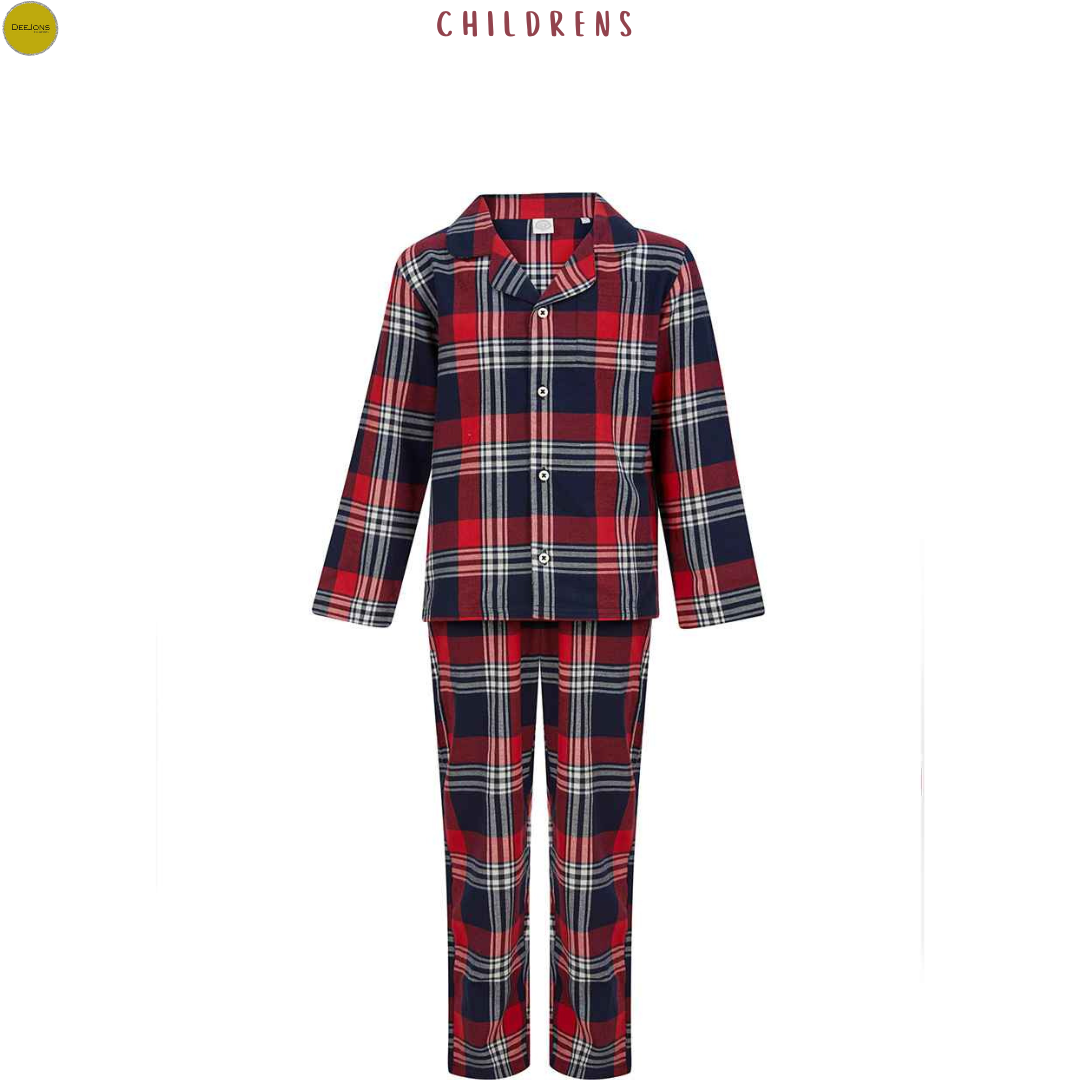 Family Matching Tartan Pyjama Set