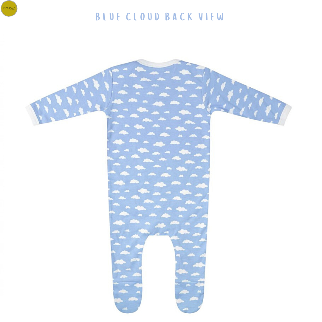 Baby Cloud Print Rompersuits