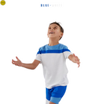 Load image into Gallery viewer, Baby/Children&#39;s Colour Block T-shirt &amp; Shorts Set
