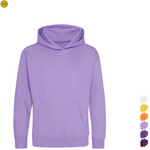 Load image into Gallery viewer, AWDis Kids Hoodie White,Orange,Yellow And Purples
