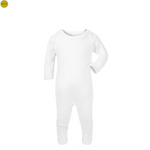 Load image into Gallery viewer, White Plain Chest Rompersuit (Sublimation suitable)
