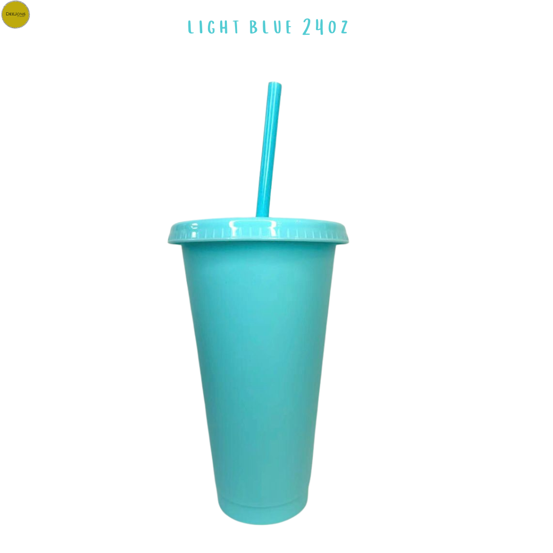 Solid Colour Cold Cup