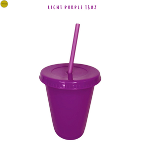 Solid Colour Cold Cup