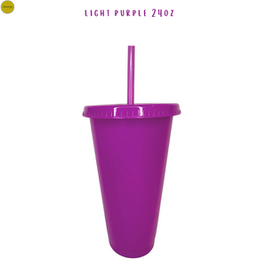 Solid Colour Cold Cup