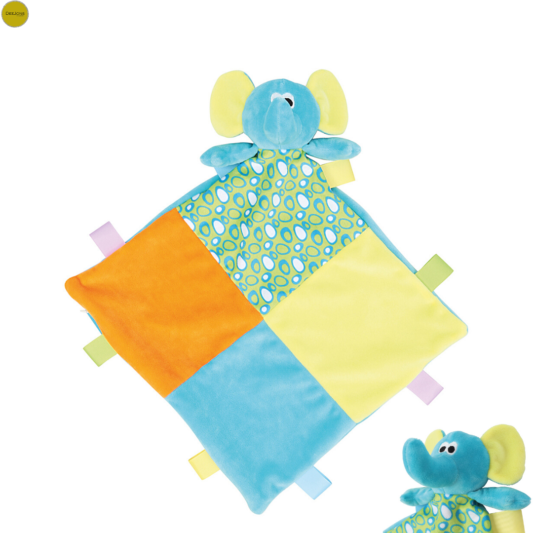 Mumbles Multi-Coloured Elephant Comforter