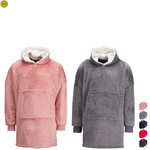 Load image into Gallery viewer, Unisex Oversize Cosy Reversible Sherpa Hoodie
