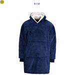 Load image into Gallery viewer, Unisex Oversize Cosy Reversible Sherpa Hoodie
