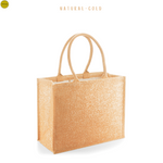 Load image into Gallery viewer, Westford Mill Shimmer Jute Mini Gift Bag
