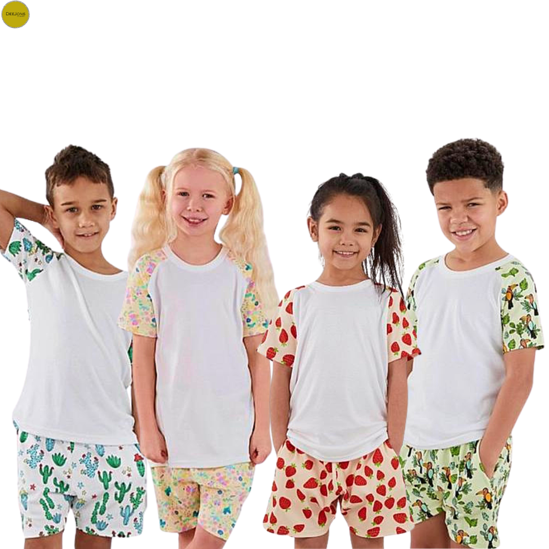 Children's Print Short Sleeve Set