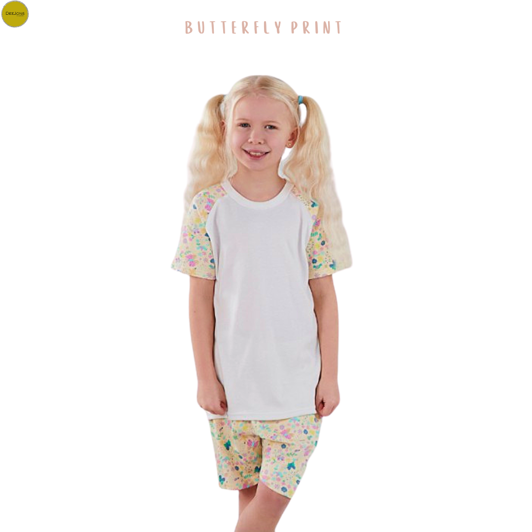 Children's Print Short Sleeve Set