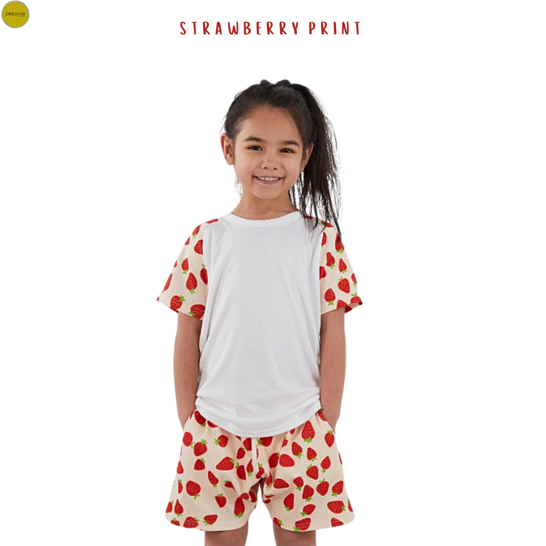 Children's Print Short Sleeve Set