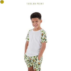 Children's Print Short Sleeve Set