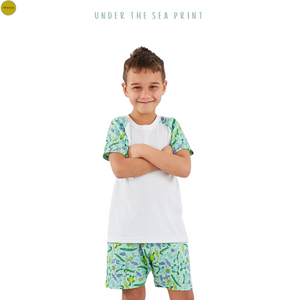 Children's Print Short Sleeve Set