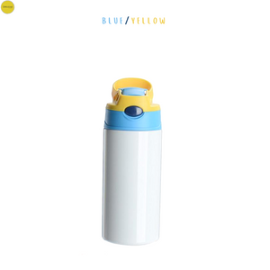 12oz-20oz Sublimation Straight Children's Flip Water Bottle