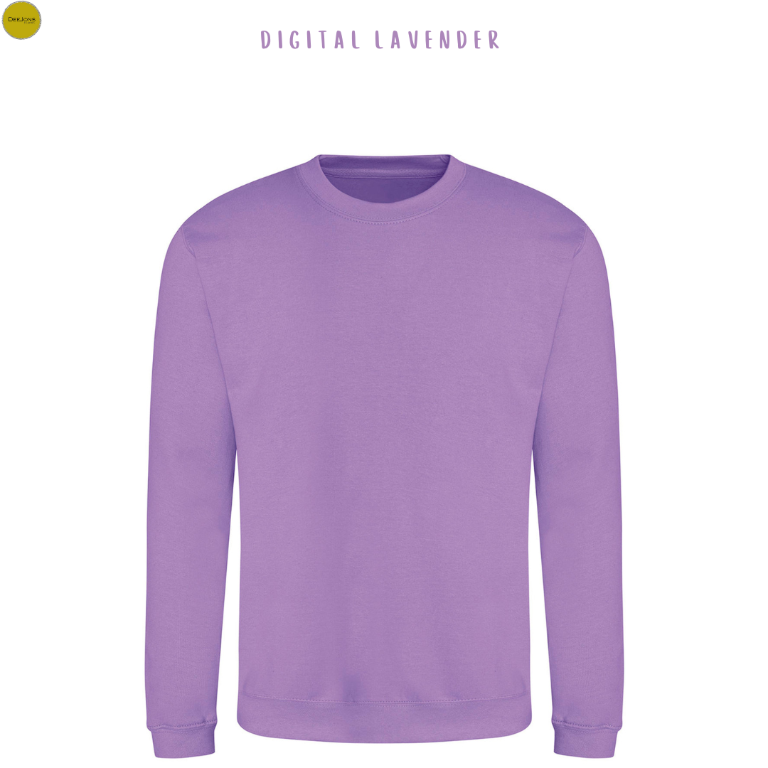 AWDis Just Hoods Adult Sweatshirt Pinks And Purples