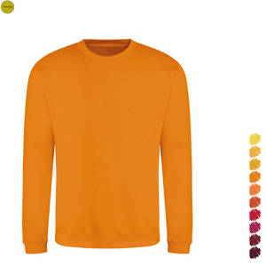 AWDis Just Hoods Adult Sweatshirt Reds,Oranges And Yellows