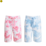 Load image into Gallery viewer, Children Tie Dye Fleece Shorts
