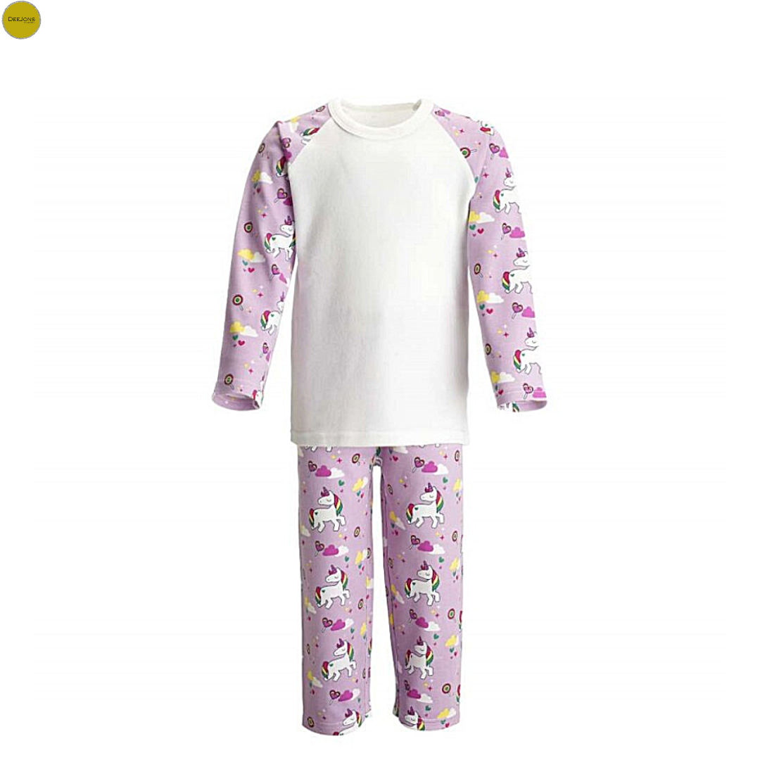 Baby/Children's Unicorn Print Long Sleeve Pyjama Set