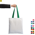 Load image into Gallery viewer, Varsity Cotton Long Handle Shopper
