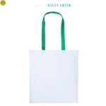 Load image into Gallery viewer, Varsity Cotton Long Handle Shopper
