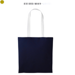 Load image into Gallery viewer, Varsity Cotton Long Handle Shopper
