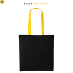 Load image into Gallery viewer, Varsity Cotton Long Handle Shopper
