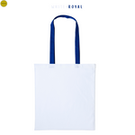 Load image into Gallery viewer, Varsity Cotton Long Handle Shopper
