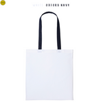 Load image into Gallery viewer, Varsity Cotton Long Handle Shopper
