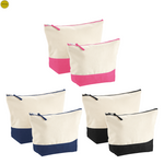 Load image into Gallery viewer, Westford Mill Dipped Base Canvas Accessory Bag
