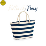 Load image into Gallery viewer, Westford Mill Nautical Beach Bag W680
